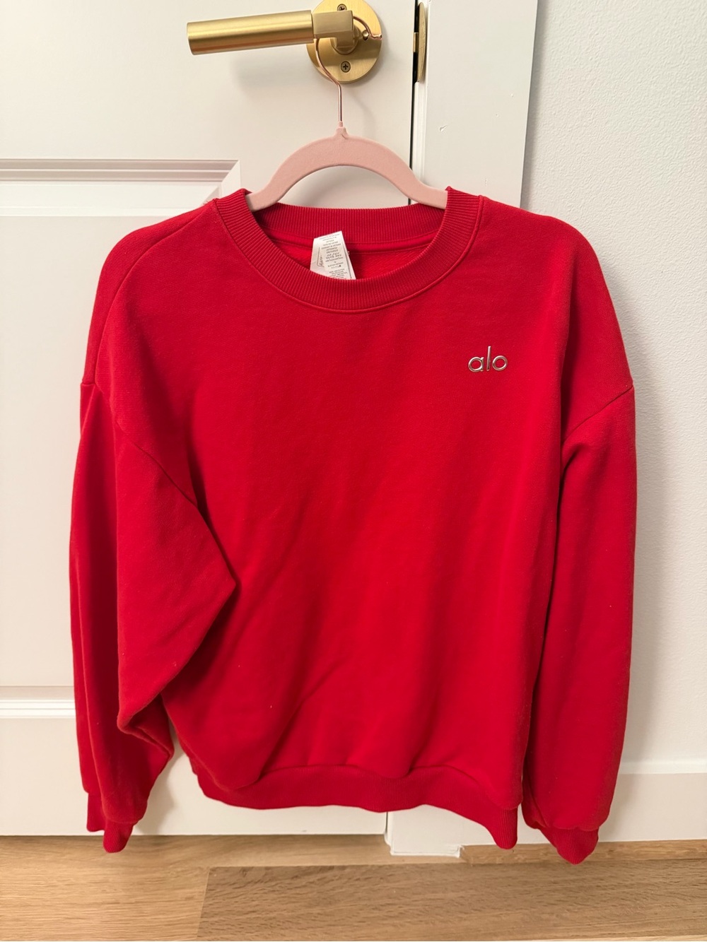Alo Classic Crew neck in red